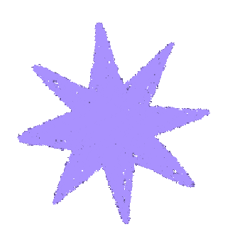 ilustraandressa design story estrela enfeite Sticker