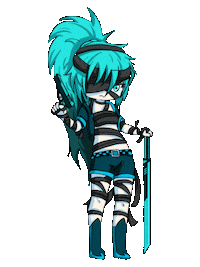 Lunime anime girl games life Sticker
