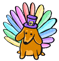 Dog Holiday Sticker by Stefanie Shank