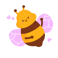 Happy Bee Sticker by cnhkeyclub