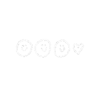 mochimifa heart smile minimal smiley Sticker