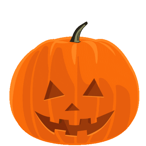 Halloween Pumpkin Sticker by CapstonePub