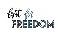 artventureboutique freedom end it freedom fighter fight for freedom Sticker
