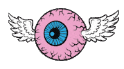 eye eyeball Sticker by Hayley Elsaesser