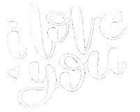 I Love You Heart Sticker