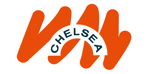 Chelsea Vienna Sticker by LWZ