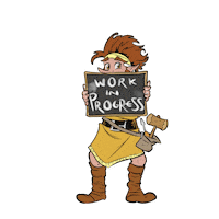 Work Working Sticker