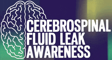 csfleakawareness csf csf leak cerebrospinal fluid leak intracranial hypotension GIF