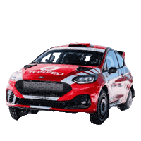 tosfedofficial fiesta rally r3 ralli Sticker