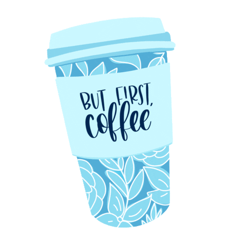 But First Coffee Sticker by bloom daily planners