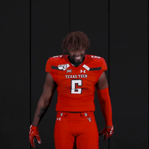 Texas Tech Red Raiders Football Reaction Pack GIF by Texas Tech Football