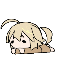 bowdow__ cute dog puppy bored Sticker