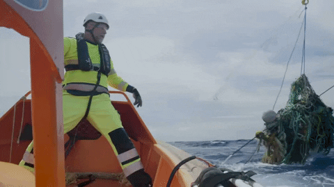 theoceancleanup giphyupload nice applause success GIF