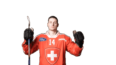 Celebrate National Team Sticker by Swiss Ice Hockey