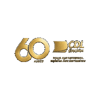 60 Anos Sticker by CDL Erechim