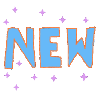 Rainbow New Post Sticker