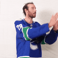 Marcus Pettersson Applause GIF by Vancouver Canucks