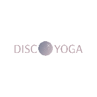 Yoga Disco Sticker by fancypantsyoga