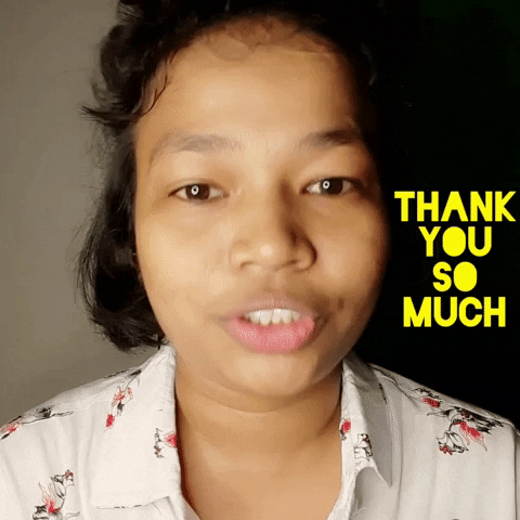 Happy Thank You So Much GIF