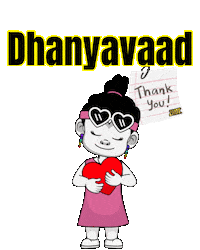 Thanks Appreciation Sticker by Zhotcita