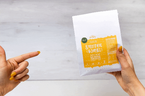 Plastic Free Nutrition Darling GIF by The Smoothie Bombs