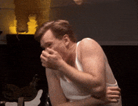 Thinking Conan Obrien GIF