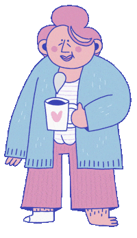 Coffee Morning Sticker