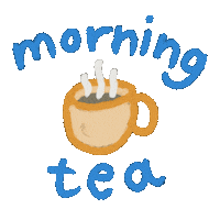 regularkoala hot coffee morning tea Sticker