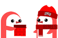 Unlv Rebels Holiday Sticker by UNLV