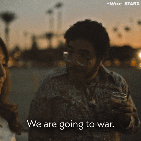 War Fight GIF by STARZ