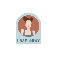 lazyabby lazy canva lazyabby Sticker