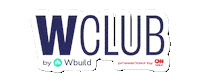 wbuild wclub wbuild Sticker