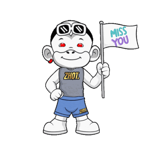 Miss You Love Sticker by Zhot