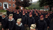 Corps Of Cadets Student GIF by Norwich University