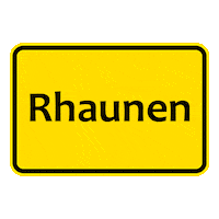 Rhaunen Sticker by DeinBIR