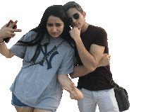 Sticker Posing Sticker