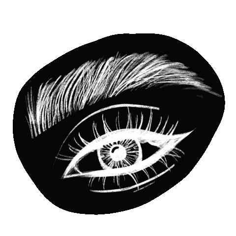 Make Up Girl Sticker by katxdesign