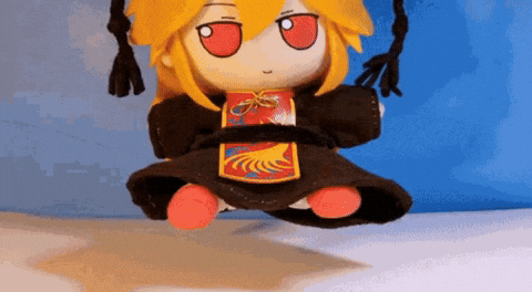 Skating Touhou Project GIF