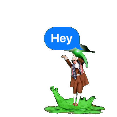 Hey Girl Flirting Sticker