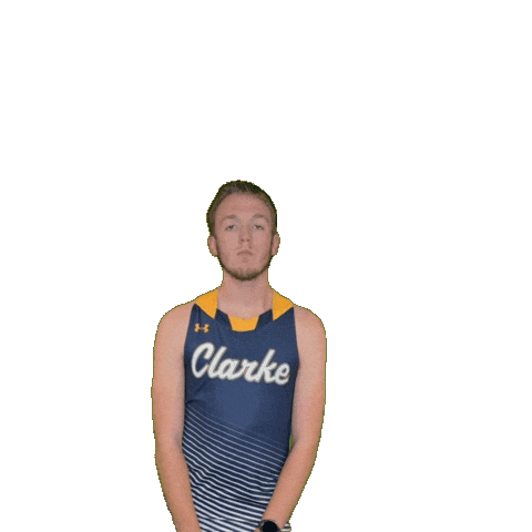 Clarke Athletics Sticker by Clarke University