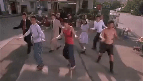 stephen chow dance GIF