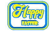 Easter Bunny Love Sticker by OpticalArtInc.