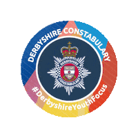 Dyf23 Sticker by Derbyshire Constabulary