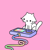 Bored Cat GIF by doodles