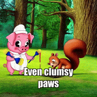 Wisdom Accident GIF by The Pigasso