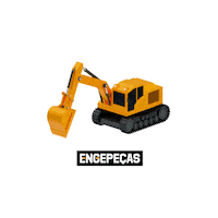 Escavadeira Sticker by Grupo Engepeças