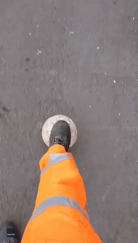 Top Bins! Soccer Fan Pulls Off Trash Can Trick Shot While at Work