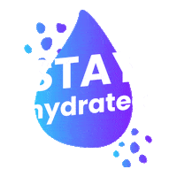 Water Stay Sticker by WE ARE SOCIAL HK