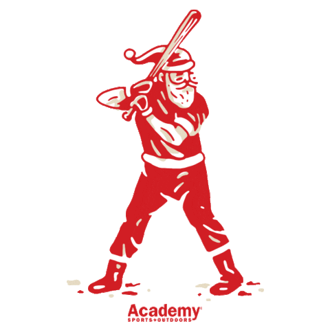 academyso giphyupload sports christmas baseball Sticker