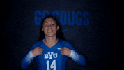Sport Wow GIF by BYU Cougars